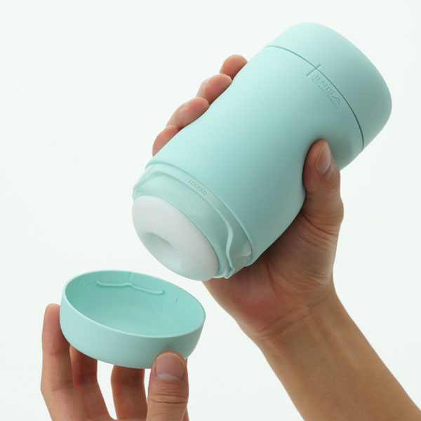 TENGA Puffy 悠柔杯 [Mint Green/球體綠][PUF-002] TENGA,Puffy,悠柔杯,球體綠,棉花糖,輕柔,鬆軟,海綿,柔軟,絲滑,彈嫩