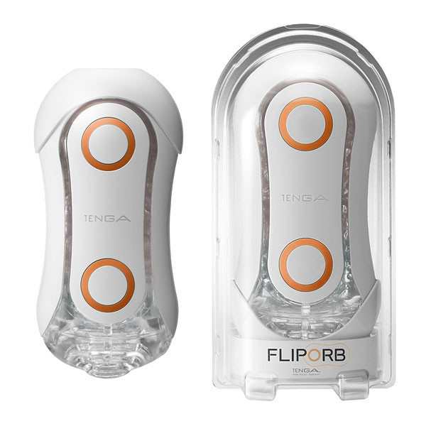 TENGA FLIP ORB [ORANGE CRASH/奔馳橙][TFO-002] TENGA,FLIP ORB,奔馳橙,FLIP,ORB,彈力球,顆粒,回彈,動感