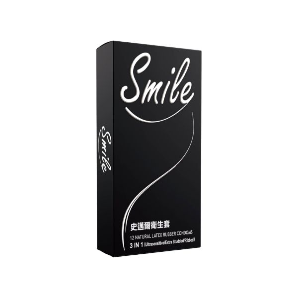 Smile 史邁爾衛生套 3IN1型 保險套,三合一,史邁爾