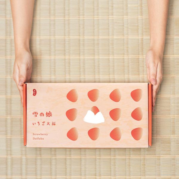 ※鹿港自取※ 雪の娘・草莓大福禮盒(8入) 人氣伴手禮,日式點心,甜點,禮盒,過年禮盒,小判餅,草莓大福,中秋禮盒,必買伴手禮,2024人氣伴手禮,日式傳統燒菓子