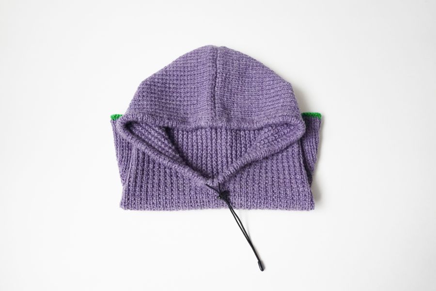 Merino Wool Hood 編織帽兜