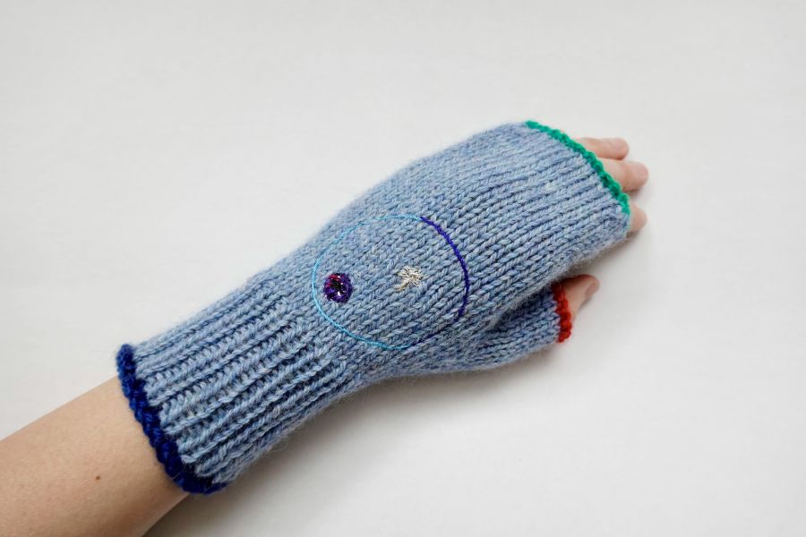 Merino Wool Fingerless Gloves 