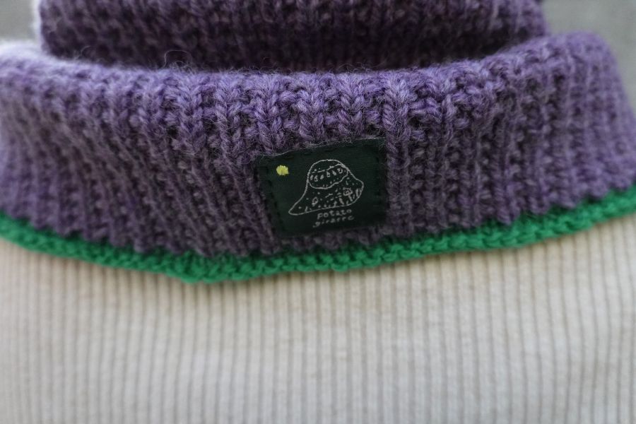 Merino Wool Hood 編織帽兜