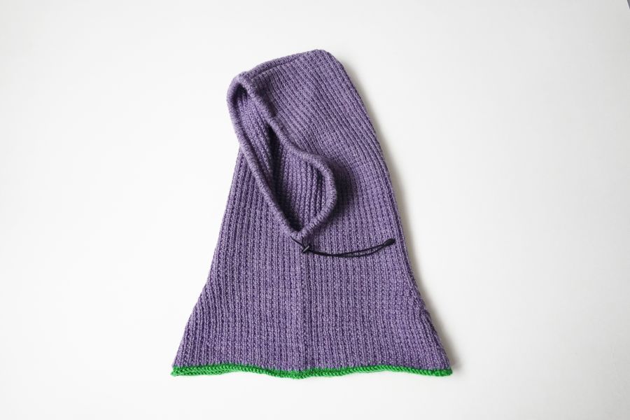Merino Wool Hood 編織帽兜