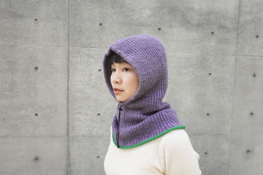 Merino Wool Hood 編織帽兜