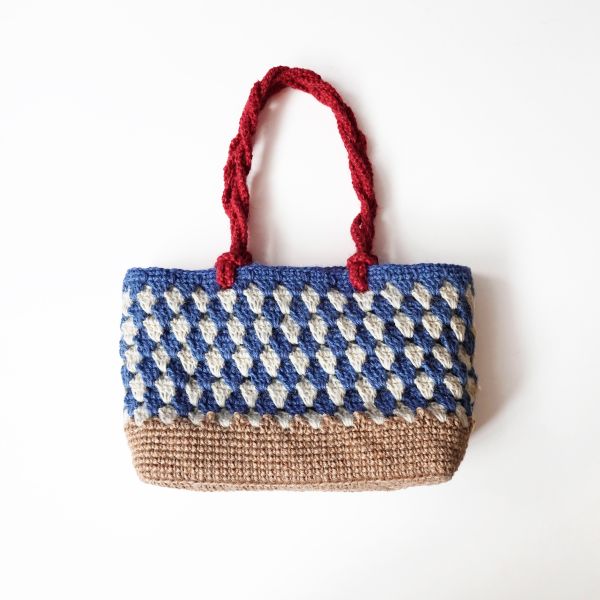 貝殼波浪手提袋 / Shell Waves Jute Bag 