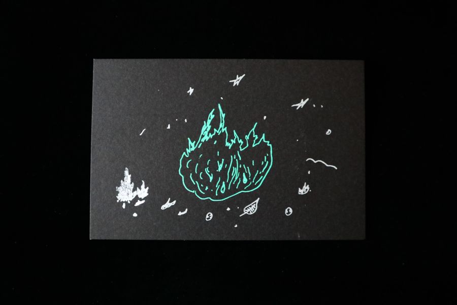 編星 明信片 / 萬用卡片 