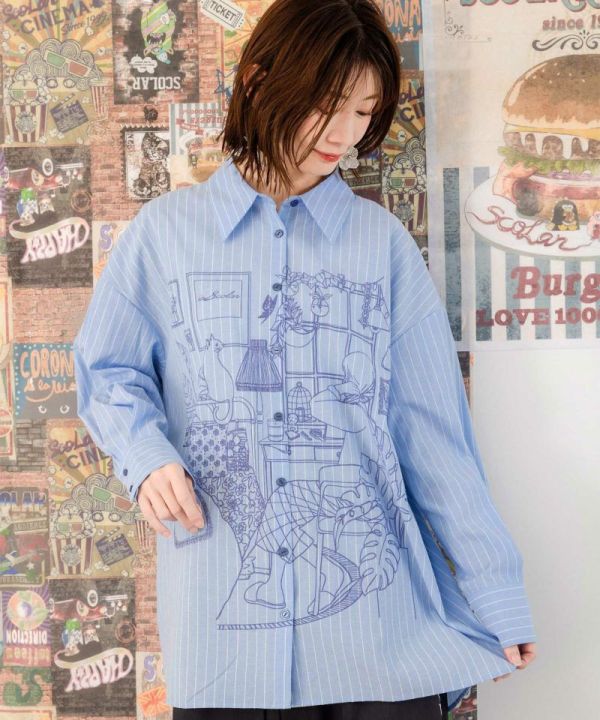 少女room襯衫上衣 