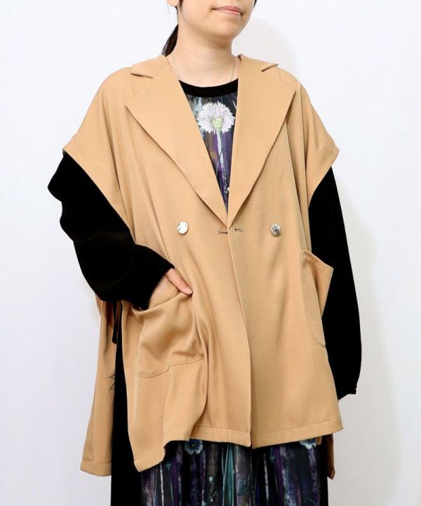 緞帶刺繡背心 