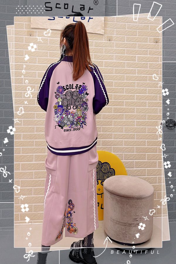 ＳＰＯＲＴＹ娃頭刺繡即刻外套 