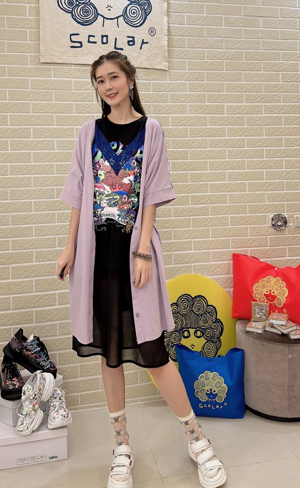 V蕾絲洋裝 