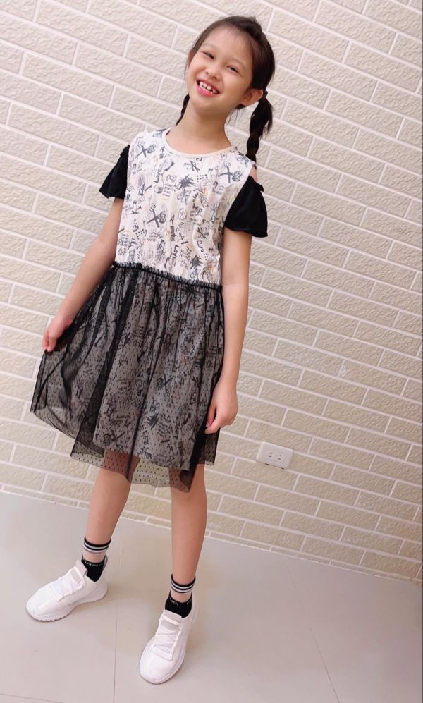 KIDs塗鴉洋裝 