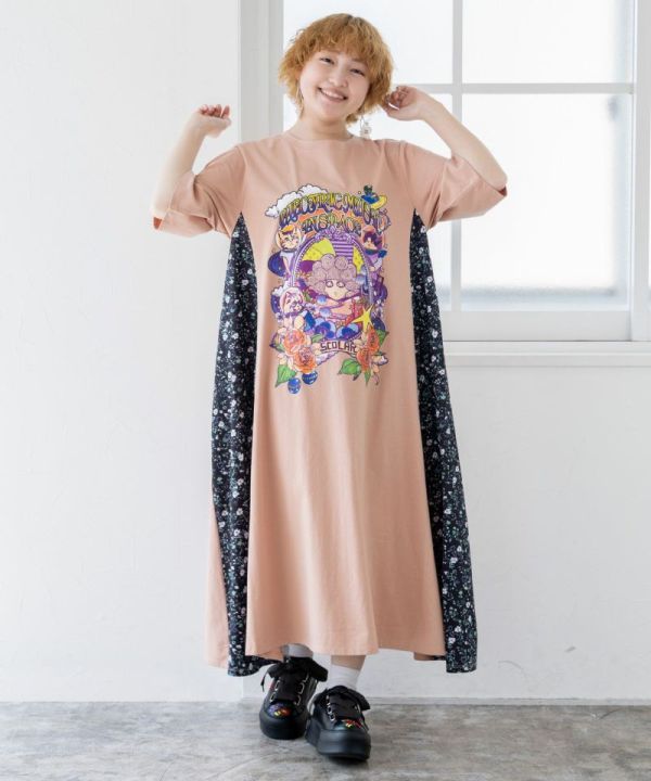 玫瑰娃娃頭洋裝 