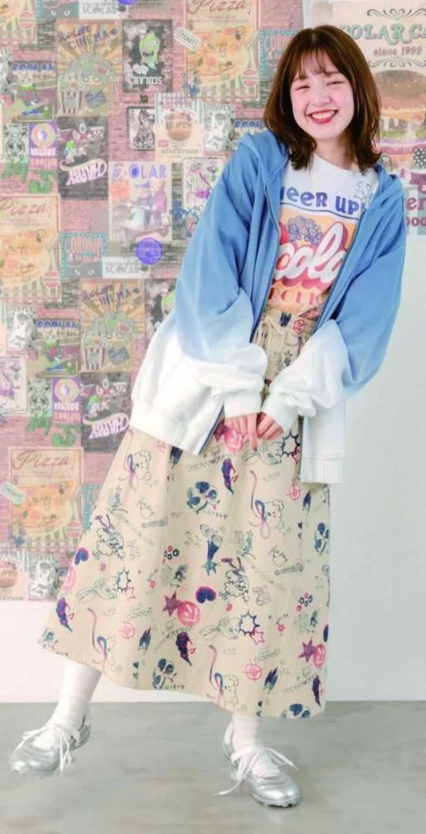 塗鴨裙 