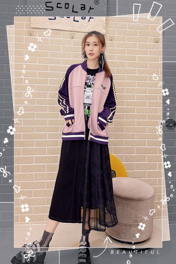 ＳＰＯＲＴＹ娃頭刺繡即刻外套 