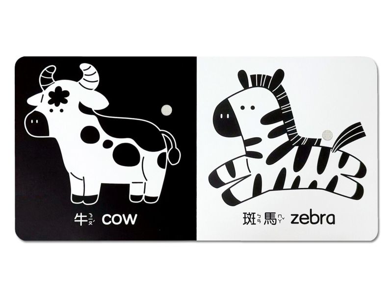 寶貝早教視覺有聲書：黑白 