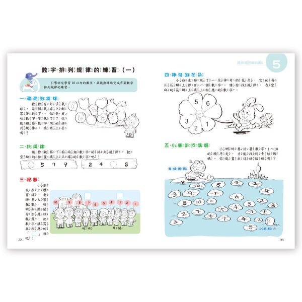 學前數學基礎概念  規律概念+空間關係 