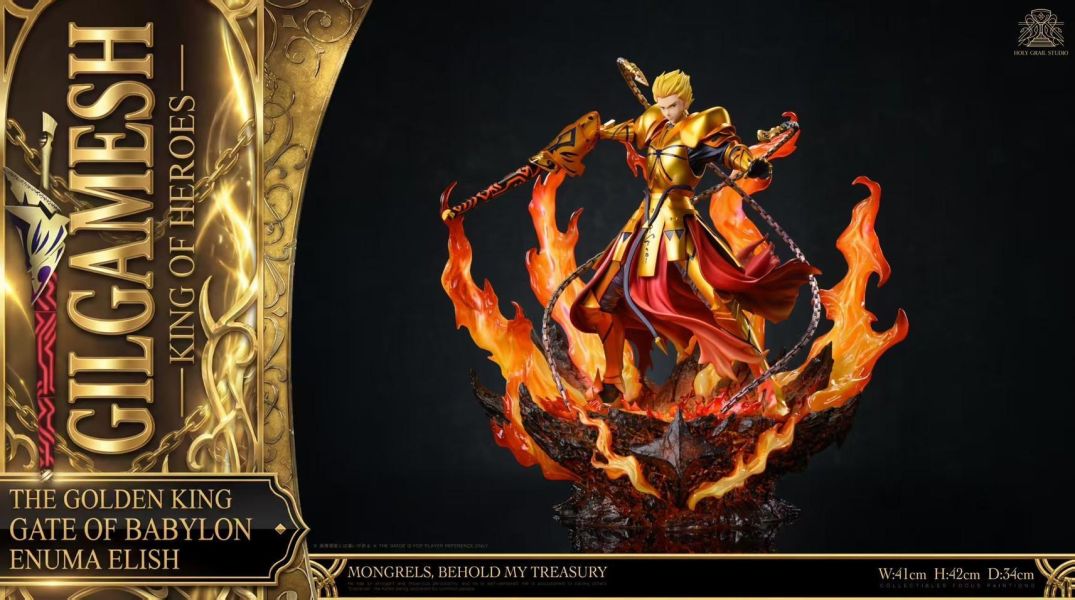 【預購】聖盃 HG 金閃閃 吉爾伽美什 Fate 心蹤,shinzou,GK,雕像,公仔,玩具,模型,一番賞,GK模型,GK雕像