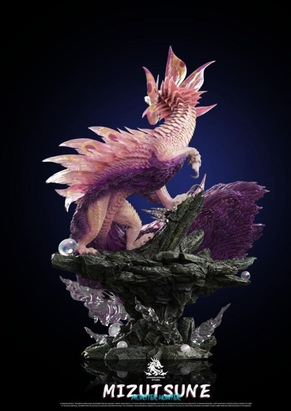 【預購】Dragon Realm 泡狐龍 魔物獵人 心蹤,shinzou,GK,雕像,公仔,玩具,模型,一番賞,GK模型,GK雕像