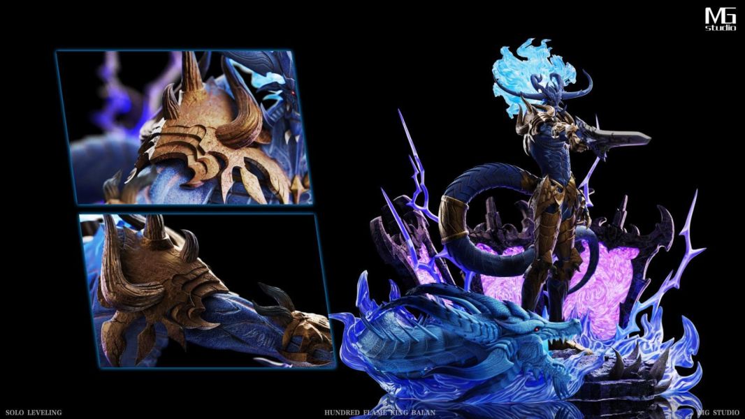 【預購】MG 百焰君王 巴蘭 我獨自升級 心蹤,shinzou,GK,雕像,公仔,玩具,模型,一番賞,GK模型,GK雕像