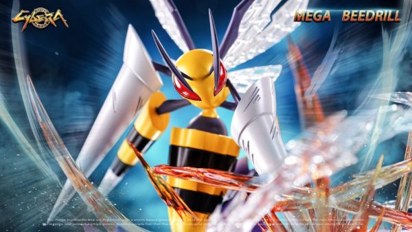 【預購】Cybera MEGA大針蜂遊戲機 寶可夢 心蹤,shinzou,GK,雕像,公仔,玩具,模型,一番賞,GK模型,GK雕像