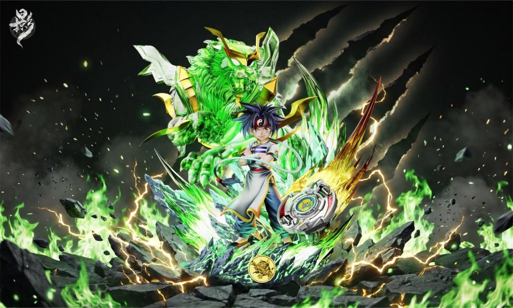 【預購】掠影 四聖獸 金李 戰鬥陀螺 心蹤,shinzou,GK,雕像,公仔,玩具,模型,一番賞,GK模型,GK雕像