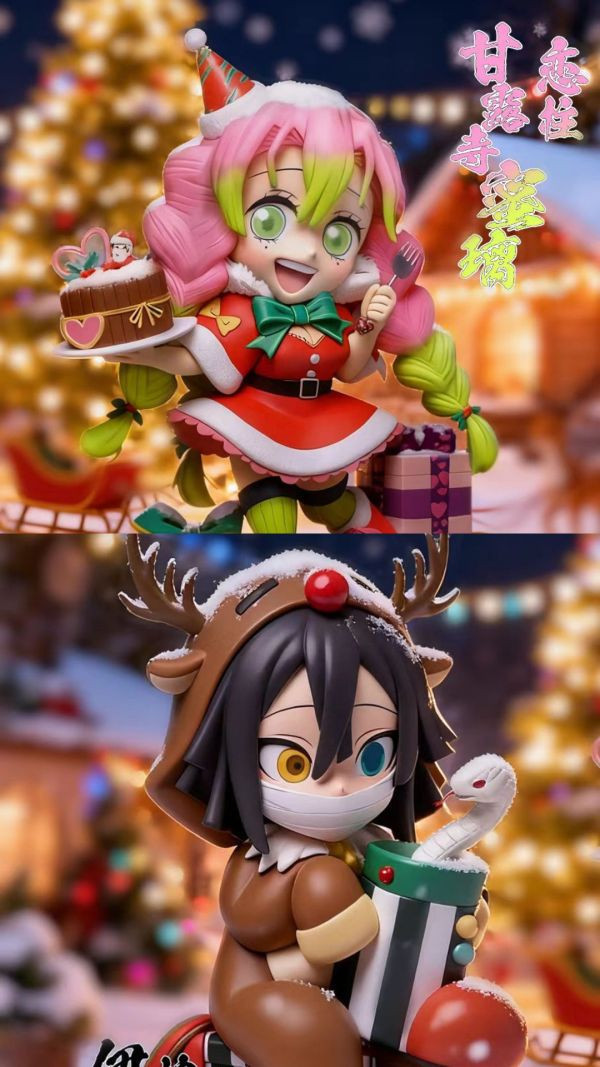 【預購】絨絨 PomPon 蛇戀聖誕組 鬼滅之刃 心蹤,shinzou,GK,雕像,公仔,玩具,模型,一番賞,GK模型,GK雕像