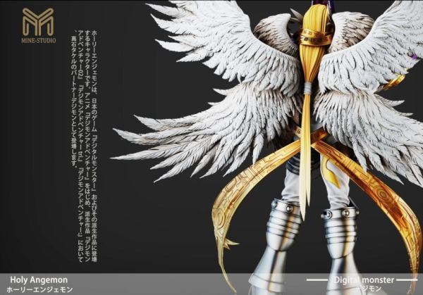 【預購】MINE 神聖天使獸 數碼寶貝 心蹤,shinzou,GK,雕像,公仔,玩具,模型,一番賞,GK模型,GK雕像