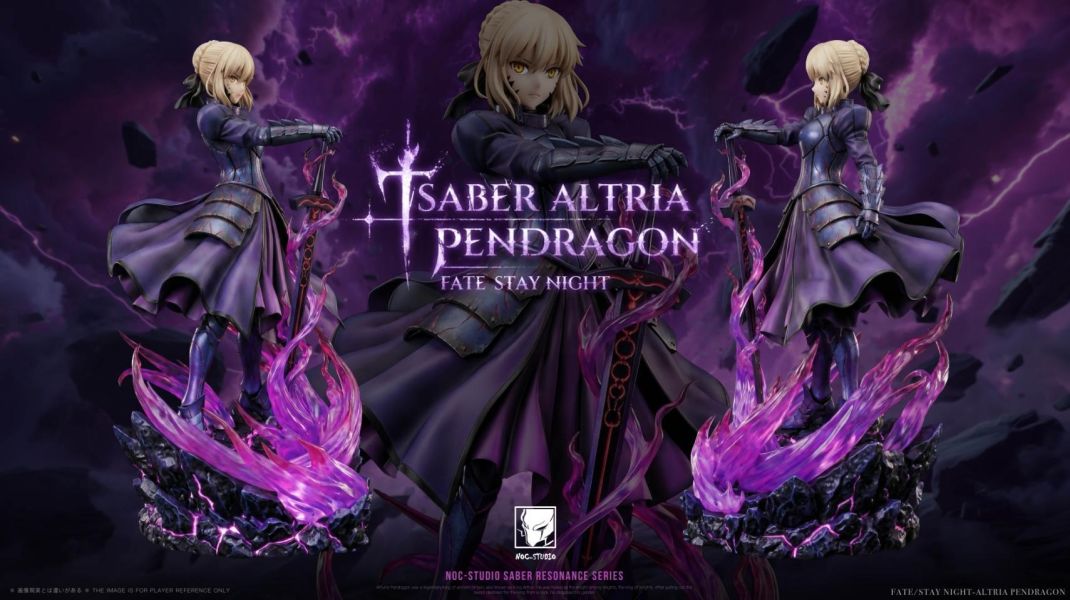 【預購】Noc 黑呆 saber Fate 心蹤,shinzou,GK,雕像,公仔,玩具,模型,一番賞,GK模型,GK雕像