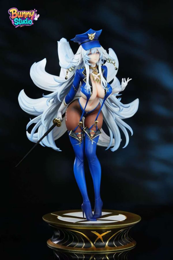【預購】Bunny×DISH 警服信濃 碧藍航線 心蹤,shinzou,GK,雕像,公仔,玩具,模型,一番賞,GK模型,GK雕像