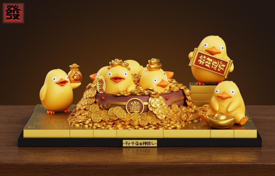 【預購】發工作室 招財大鳥神擺件 神隱少女 宮崎駿 心蹤,shinzou,GK,雕像,公仔,玩具,模型,一番賞,GK模型,GK雕像
