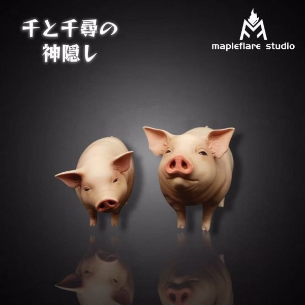 【預購】楓焰 千尋與父母 神隱少女 宮崎駿 心蹤,shinzou,GK,雕像,公仔,玩具,模型,一番賞,GK模型,GK雕像