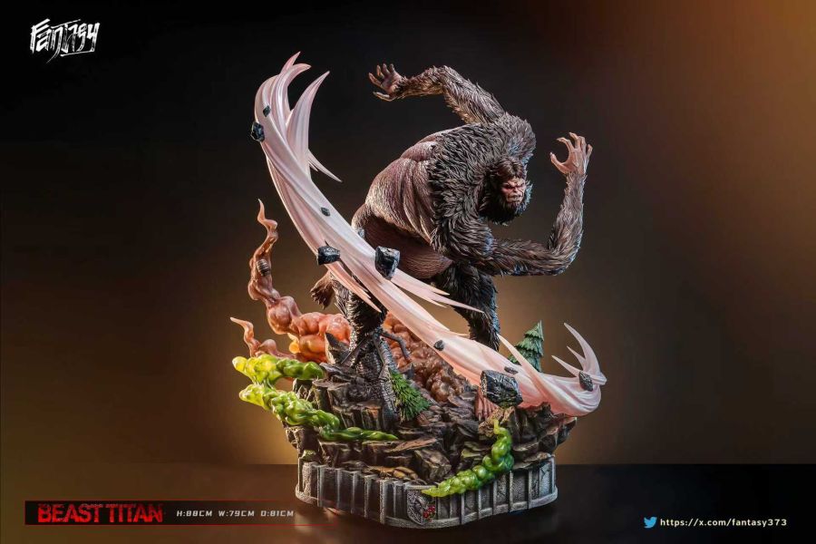 【預購】FANTASY 獸之巨人 進擊的巨人 心蹤,shinzou,GK,雕像,公仔,玩具,模型,一番賞,GK模型,GK雕像