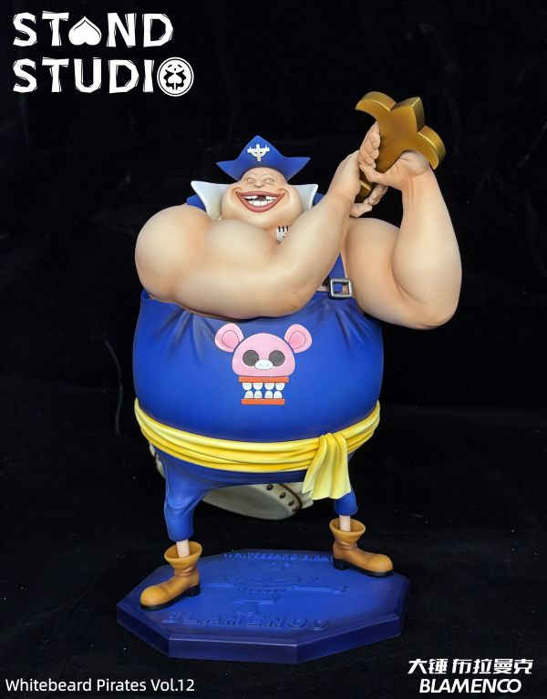 【預購】替身 大錘 布拉曼克 海賊王 心蹤,shinzou,GK,雕像,公仔,玩具,模型,一番賞,GK模型,GK雕像