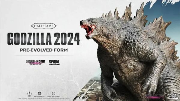 【預購】正版授權 Spiral 哥吉拉 2024 進化前形態 心蹤,shinzou,GK,雕像,公仔,玩具,模型,一番賞,GK模型,GK雕像
