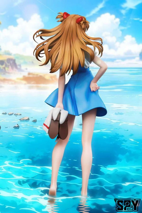 【預購】SPY 校服明日香 EVA新世紀福音戰士 心蹤,shinzou,GK,雕像,公仔,玩具,模型,一番賞,GK模型,GK雕像