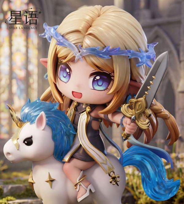 【預購】星語 Q版騎士小卡 鳴潮 心蹤,shinzou,GK,雕像,公仔,玩具,模型,一番賞,GK模型,GK雕像