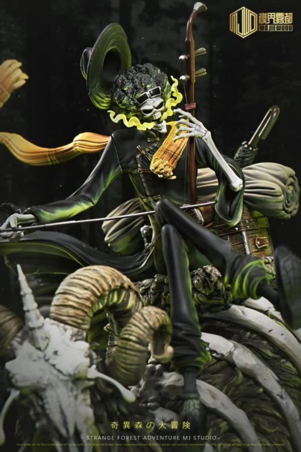 【預購】模界霧都 MJ 布魯克 骷髏羊 海賊王 心蹤,shinzou,GK,雕像,公仔,玩具,模型,一番賞,GK模型,GK雕像