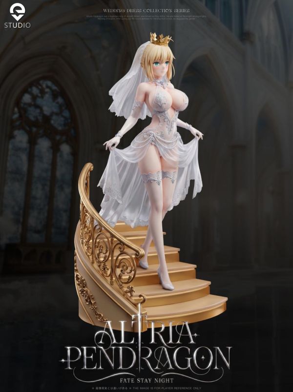 【預購】eve 花嫁Saber Fate 心蹤,shinzou,GK,雕像,公仔,玩具,模型,一番賞,GK模型,GK雕像
