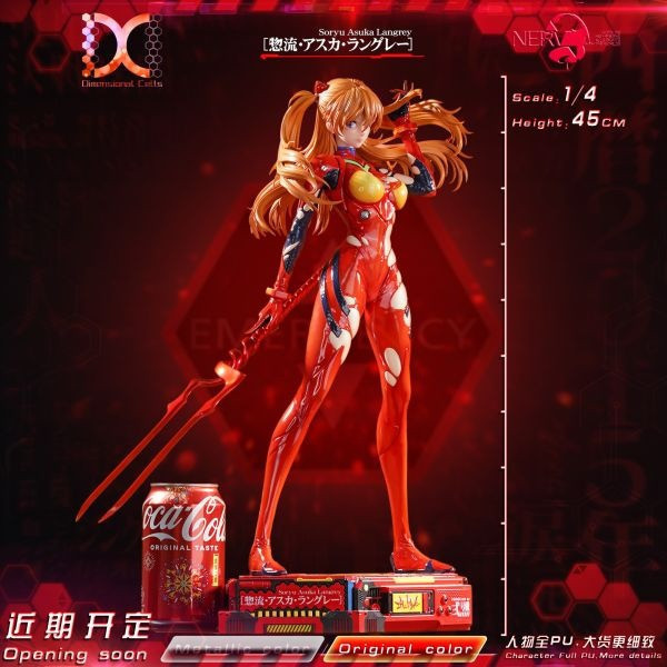 【預購】DC 惣流·明日香·蘭格雷 EVA新世紀福音戰士 心蹤,shinzou,GK,雕像,公仔,玩具,模型,一番賞,GK模型,GK雕像