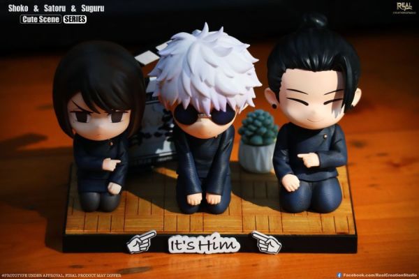 【預購】Real Creation Q版懷玉三人組 咒術迴戰 心蹤,shinzou,GK,雕像,公仔,玩具,模型,一番賞,GK模型,GK雕像