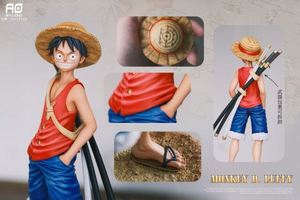 【預購】AO 最初的啟航 魯夫 海賊王 心蹤,shinzou,GK,雕像,公仔,玩具,模型,一番賞,GK模型,GK雕像