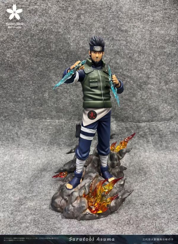 【預購】櫻花 紅 阿斯瑪 火影忍者 心蹤,shinzou,GK,雕像,公仔,玩具,模型,一番賞,GK模型,GK雕像