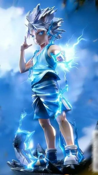 【預購】墨影 INK 神速奇犽 全職獵人 心蹤,shinzou,GK,雕像,公仔,玩具,模型,一番賞,GK模型,GK雕像