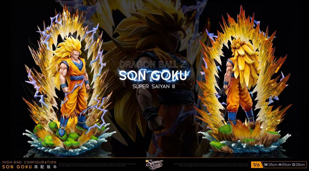 【預購】夏夏工坊 Summer 超三悟空 七龍珠 心蹤,shinzou,GK,雕像,公仔,玩具,模型,一番賞,GK模型,GK雕像