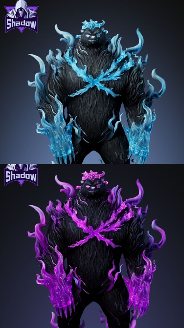 【預購】Shadow 熊 坦克 我獨自升級 心蹤,shinzou,GK,雕像,公仔,玩具,模型,一番賞,GK模型,GK雕像