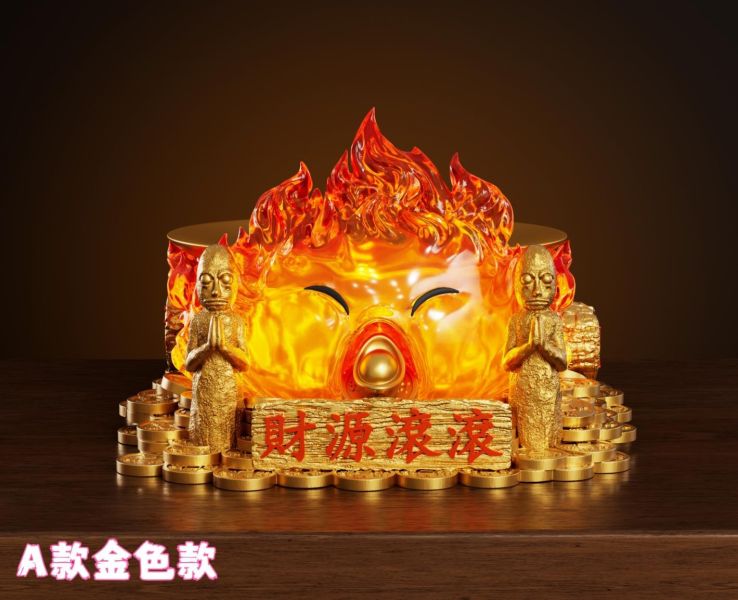 【預購】WAWA 招財托盤卡西法 霍爾的移動城堡 宮崎駿 心蹤,shinzou,GK,雕像,公仔,玩具,模型,一番賞,GK模型,GK雕像