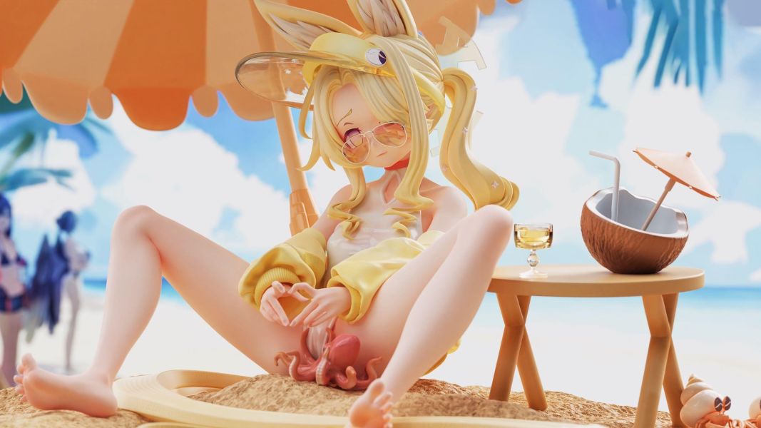 【預購】Haruhi 沙灘泳裝聖婭 蔚藍檔案 心蹤,shinzou,GK,雕像,公仔,玩具,模型,一番賞,GK模型,GK雕像