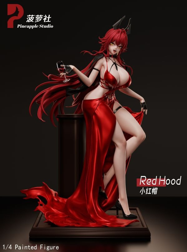 【預購】Pineapple 菠蘿社 Red hood 小紅帽 勝利女神:妮姬 心蹤,shinzou,GK,雕像,公仔,玩具,模型,一番賞,GK模型,GK雕像
