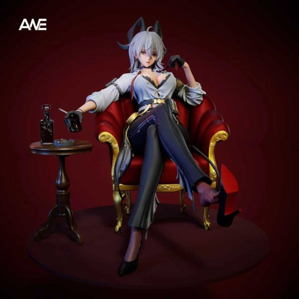 【預購】ANE 白髮御姐 贊妮 鳴潮 心蹤,shinzou,GK,雕像,公仔,玩具,模型,一番賞,GK模型,GK雕像